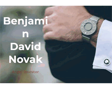 Tablet Screenshot of benjamindavidnovak.com